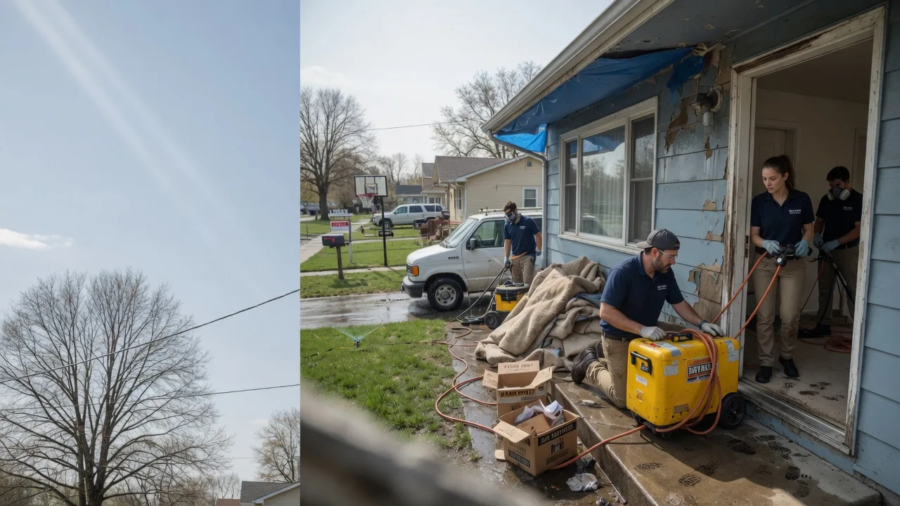 Basement Flood Cleanup in Ingraham, IL near me